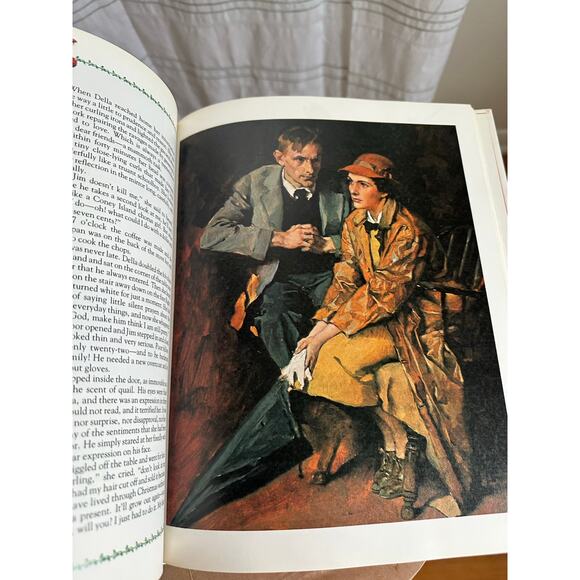 Norman Rockwell’s Christmas Book | 1977 Vintage Holiday Art & Stories - Picture 6 of 7